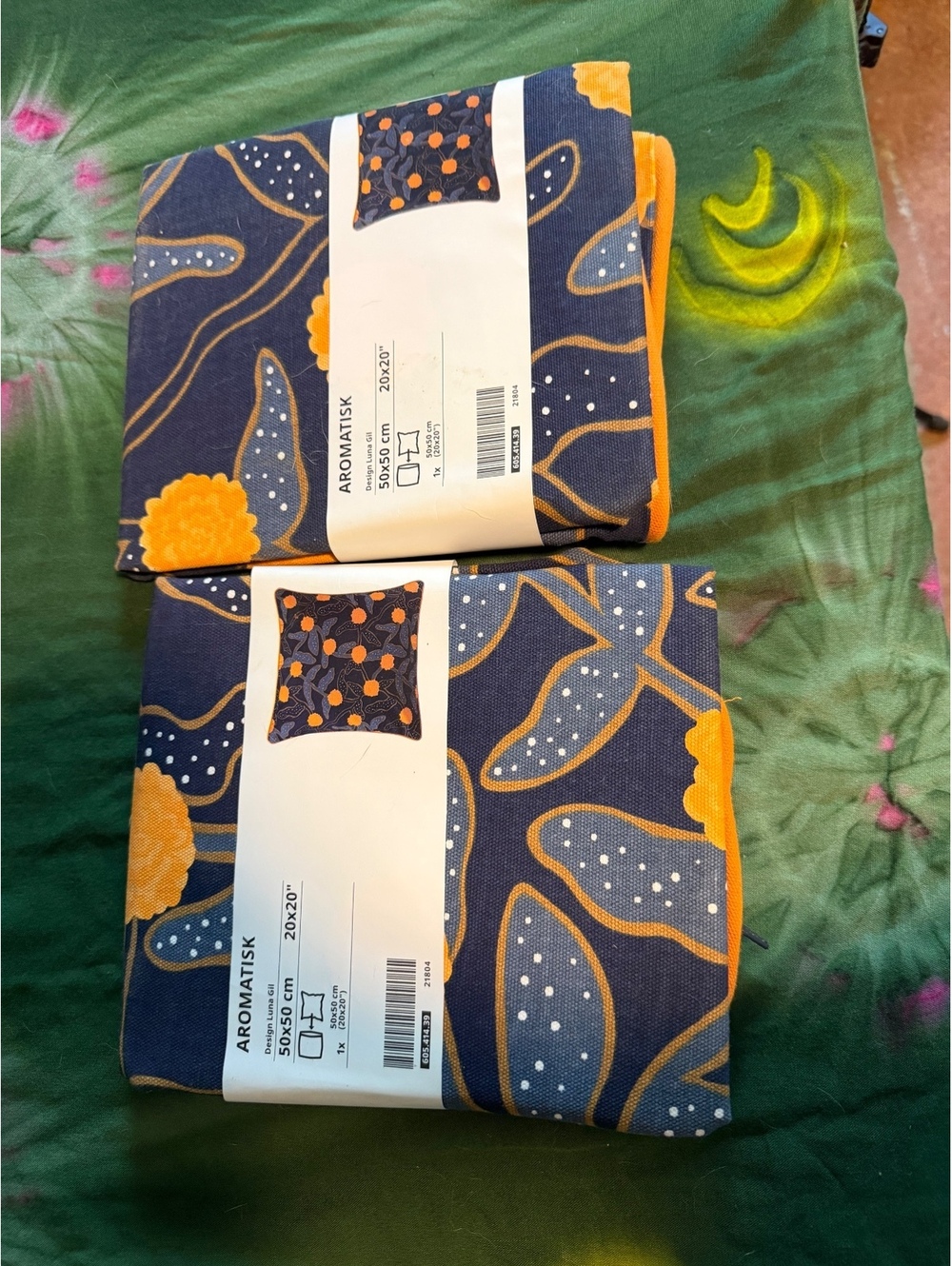 IKEA AROMATISK Decorative Cushion Cover 20x20" - Bold Floral - Picture 2 of 3